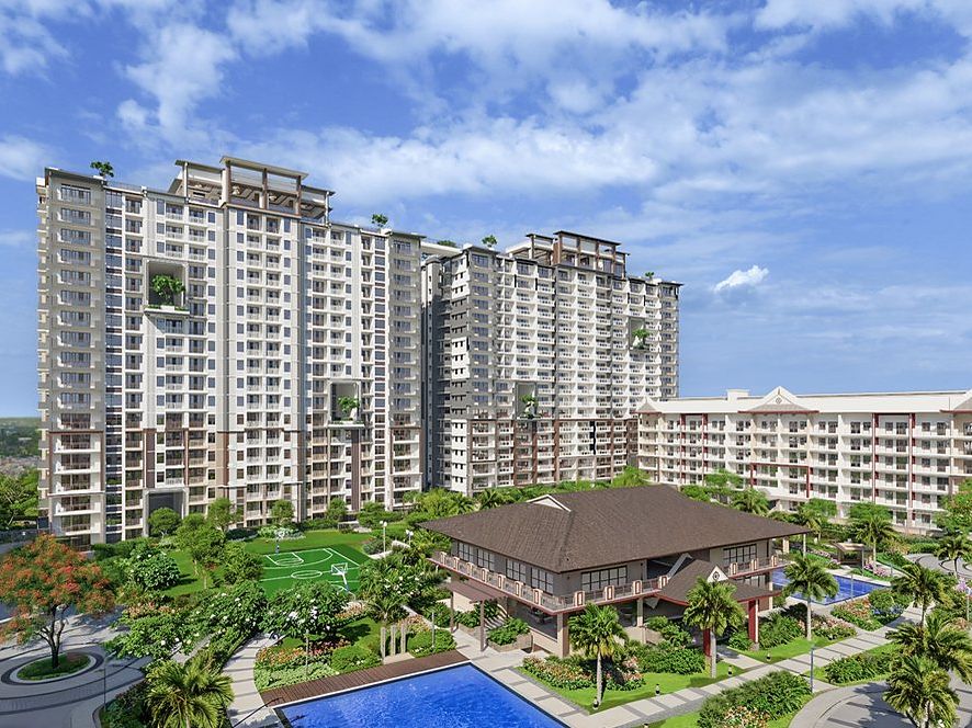 Mulberry Place by DMCI Homes — estate aerial view of the Asian-Tropical community in Acacia Estates, Taguig City.