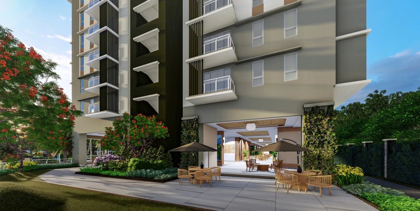 The Erin Heights landscaped gardens