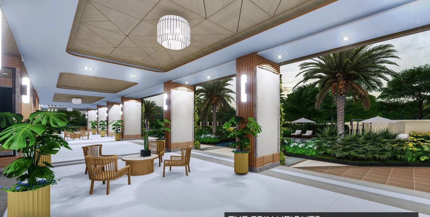The Erin Heights lounge area