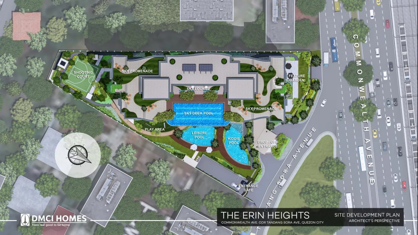 The Erin Heights site development plan
