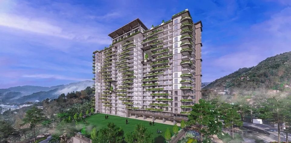 Blanca building at Moncello Crest, a DMCI Homes leisure residence in Tuba, Benguet