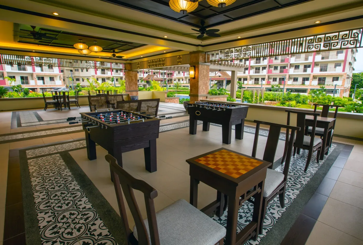 Game room at Mulberry Place