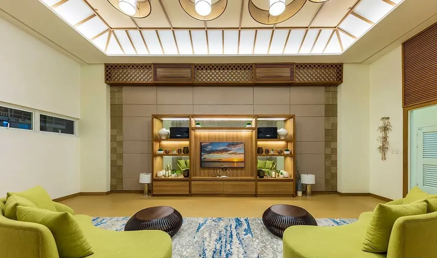 AV room at Oak Harbor Residences