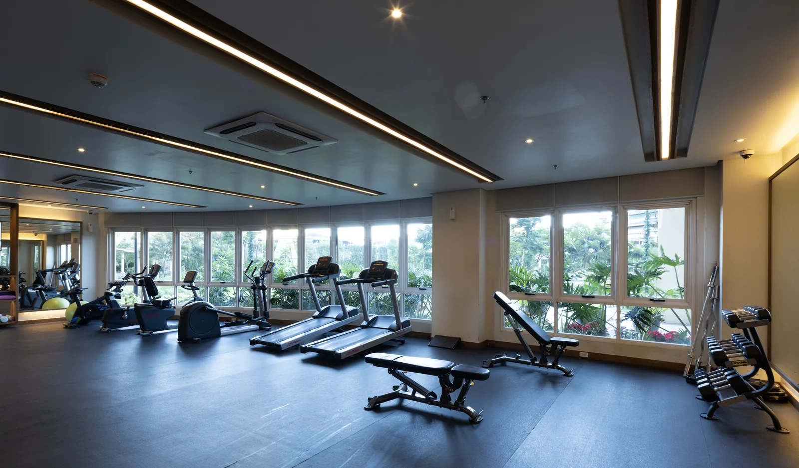 Fitness gym at Prisma Residences
