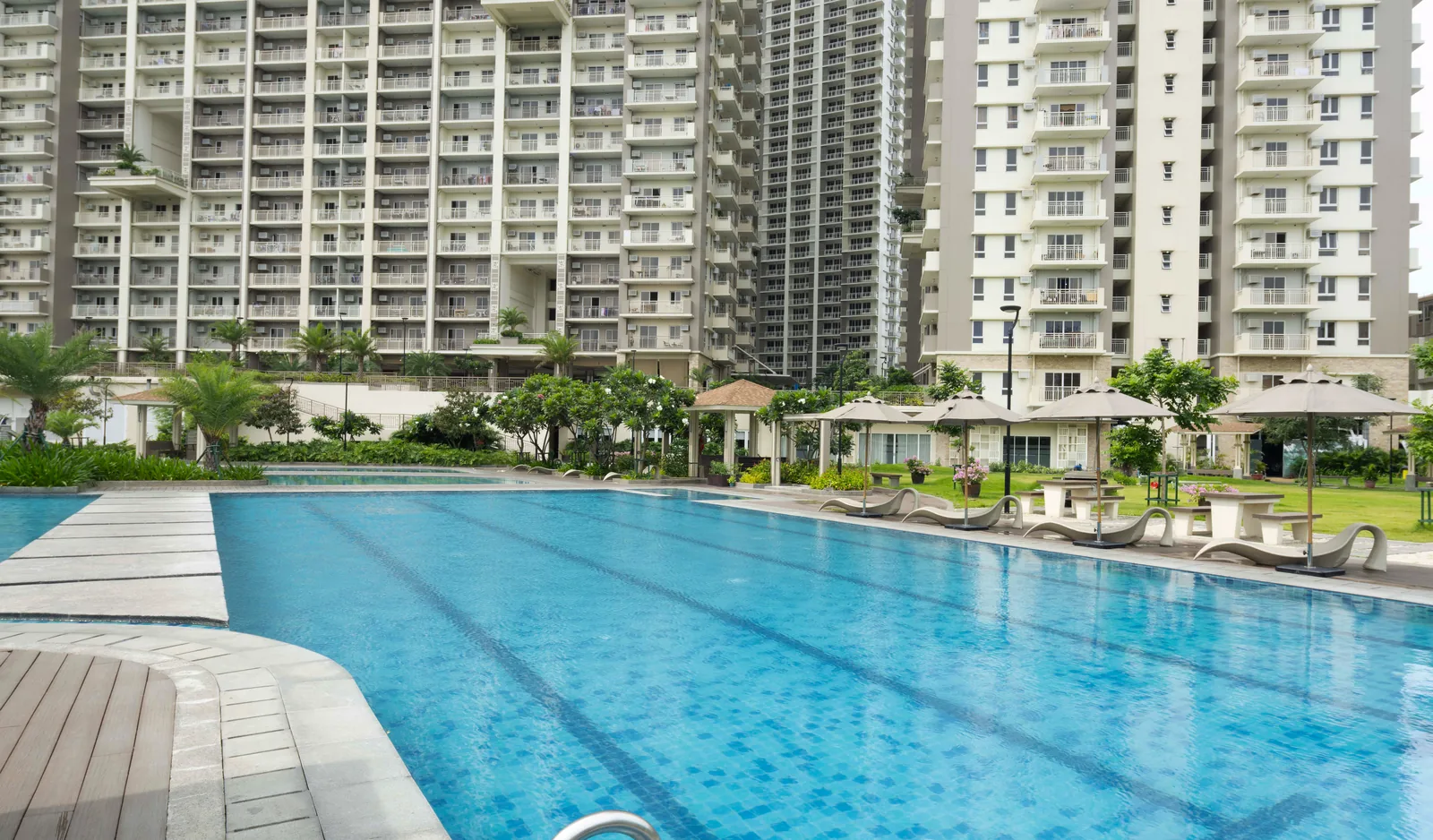 Lap pool at Prisma Residences