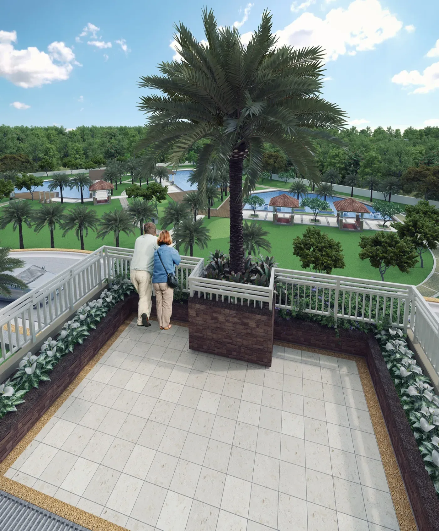 Sky Patio at Prisma Residences, DMCI's Lumiventt feature