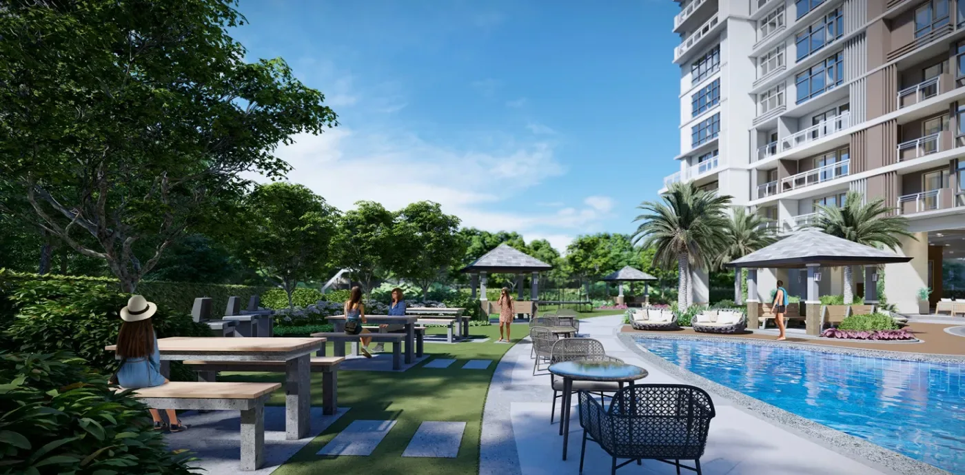 Picnic grove at Sage Residences
