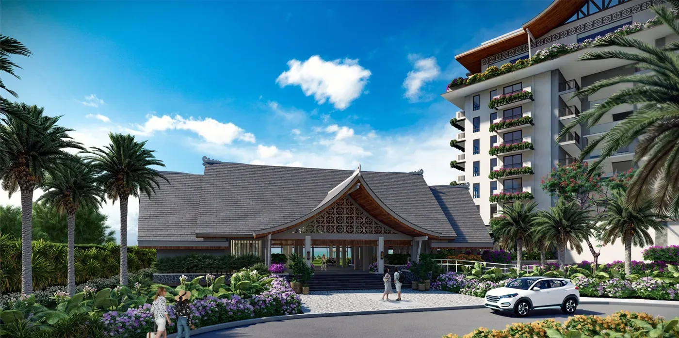 Drop-off area at Solmera Coast