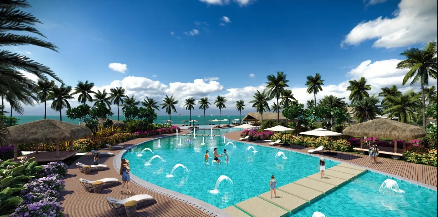 Kiddie pool at Solmera Coast