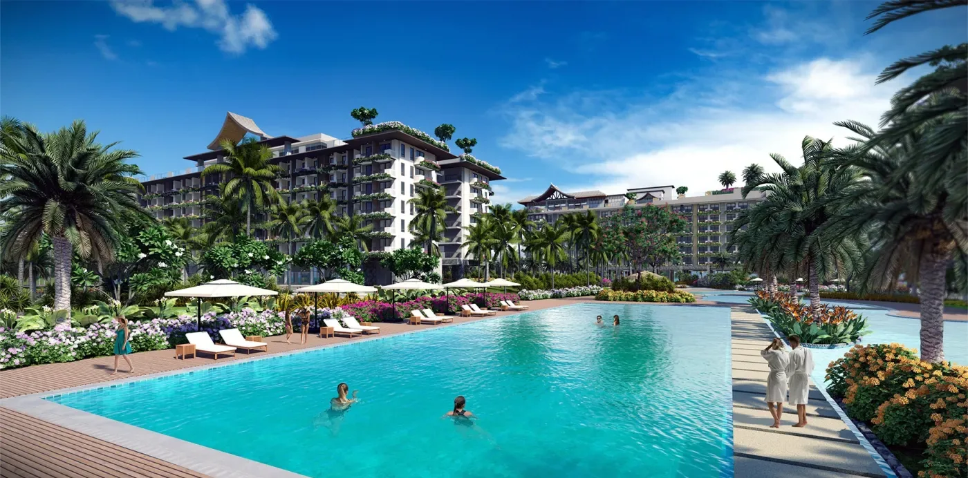 Lap pool at Solmera Coast
