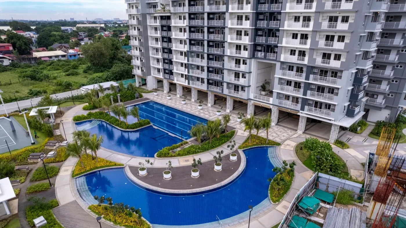 Amenity core building at Sonora Garden Residences
