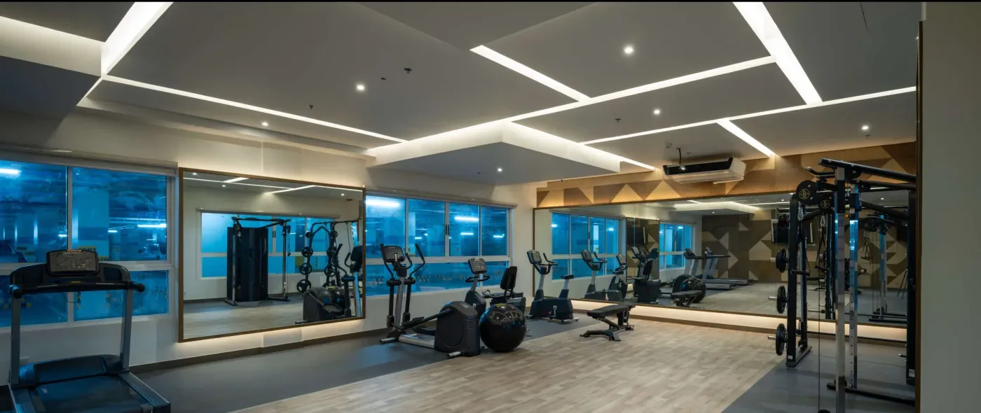 Fitness gym at Sonora Garden Residences